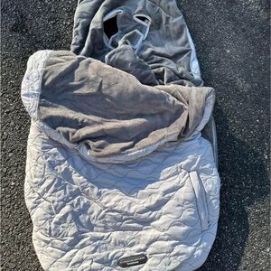 JJ Cole Quilted Stoller Sack- Gray